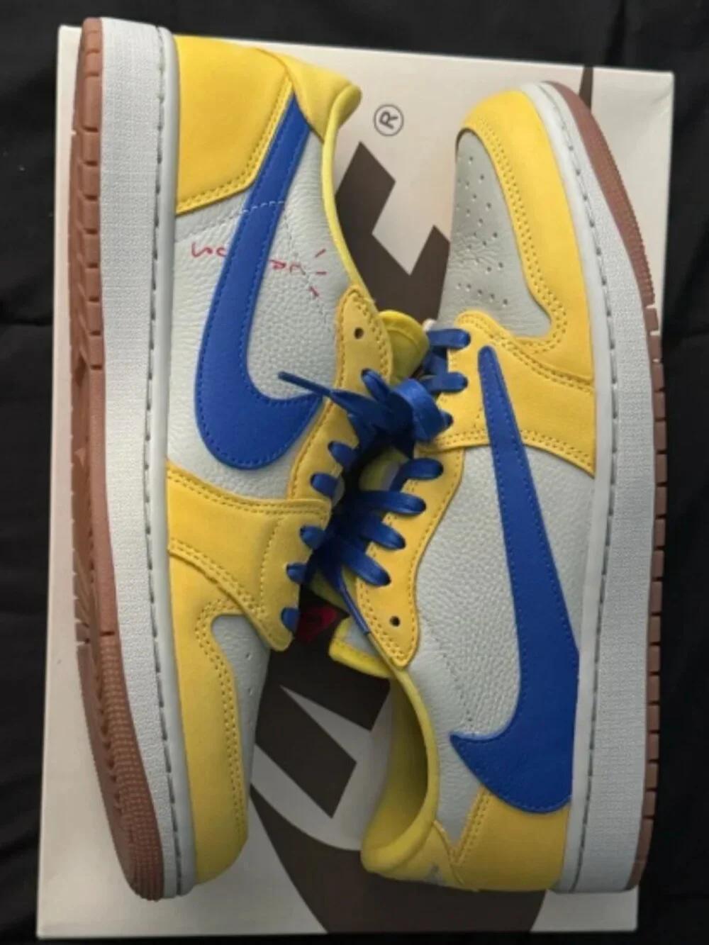 2024 Travis Scott x Air Jordan 1 Retro Low OG SP 'Canary'